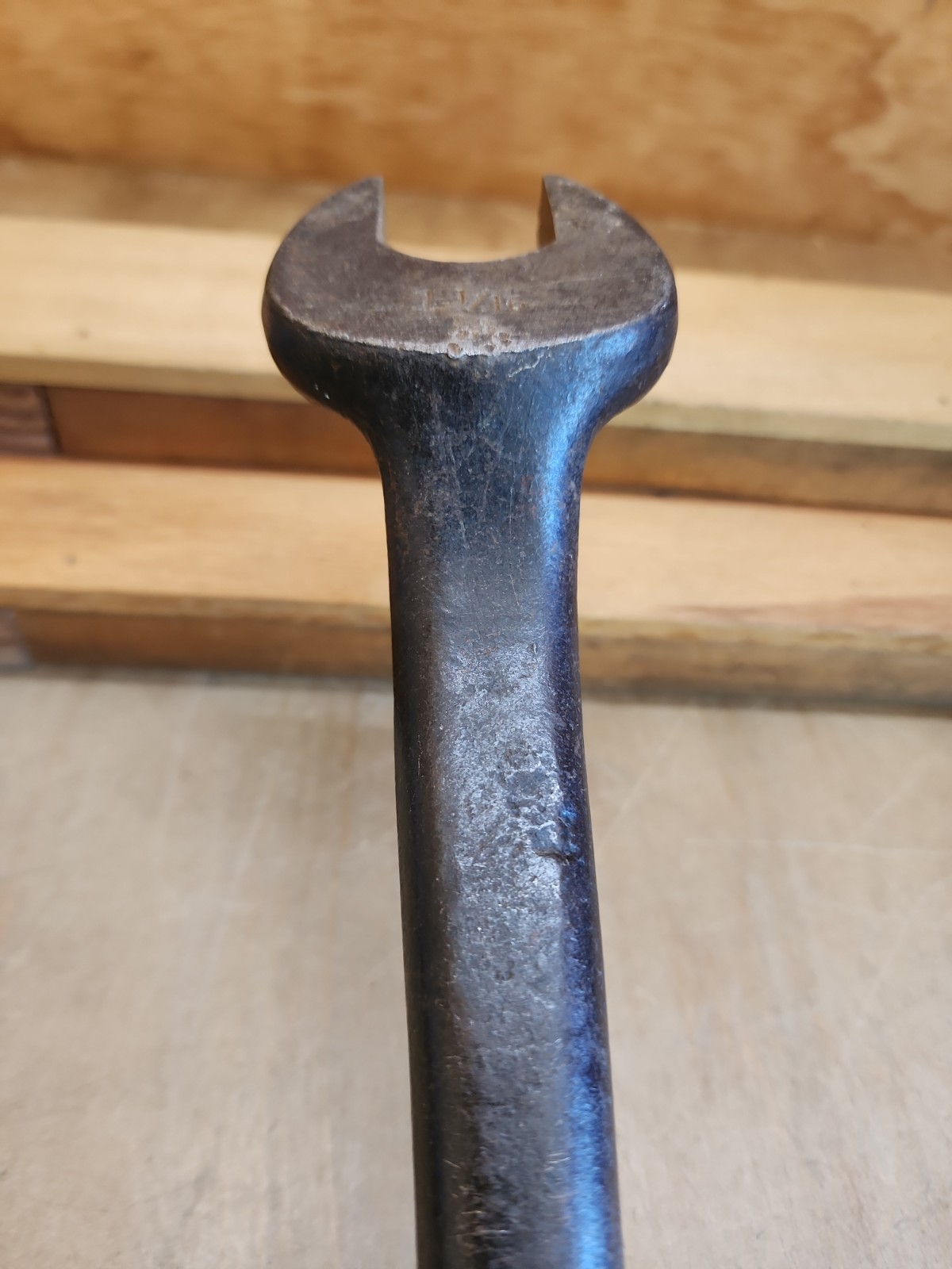 Vintage Fairmount 1-1/16″ Wrench Open End Spud Tip Offset #907 USA