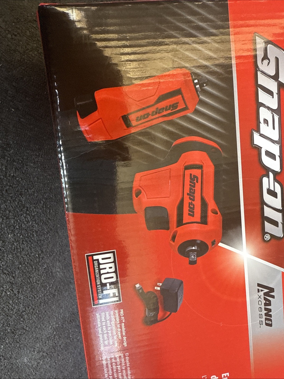 For Snap On Tools CTNN13KF Nano/Axcess Tool Kit Red Foam New 1/4drive 2pc