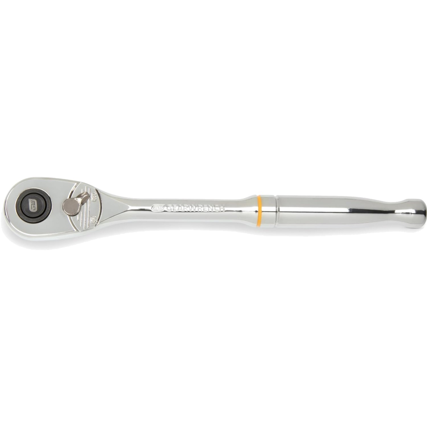 3/8 Drive 90-Tooth Ratchet Chrome Alloy Steel Compact Mechanical Fastener Tool