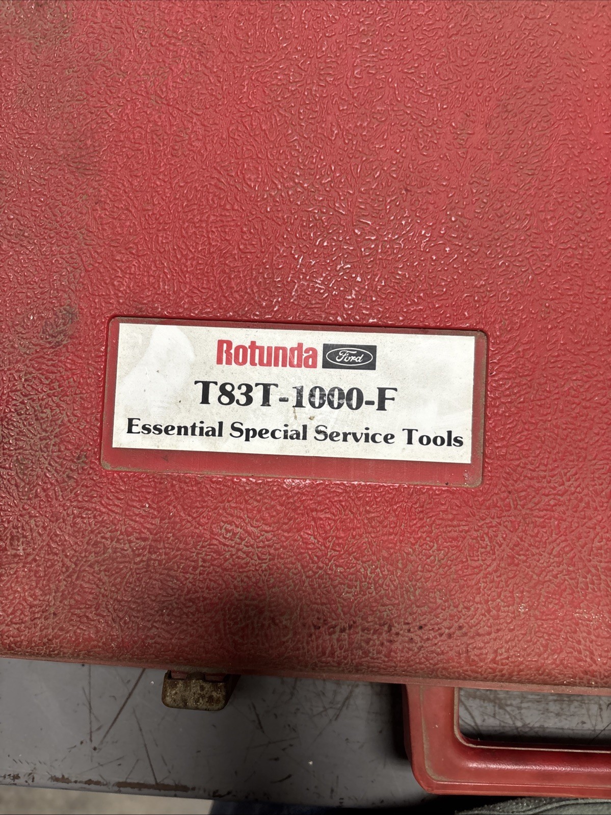 Ford Rotunda T83T-1000-F Essential Special Service Tools – INCOMPLETE