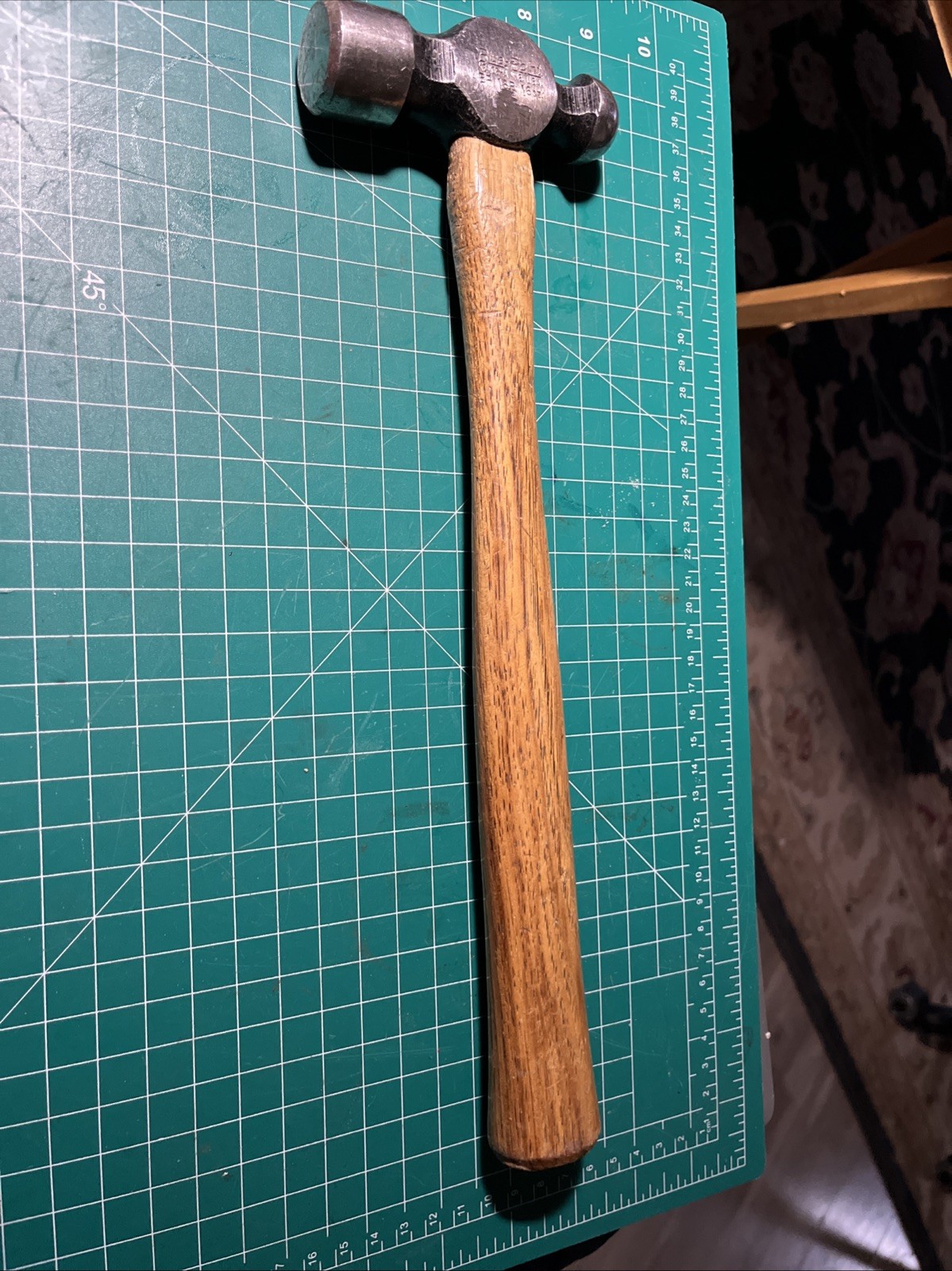 Blue-Point 14″ Hickory BALL PEEN HAMMER 16 oz BP16B USA