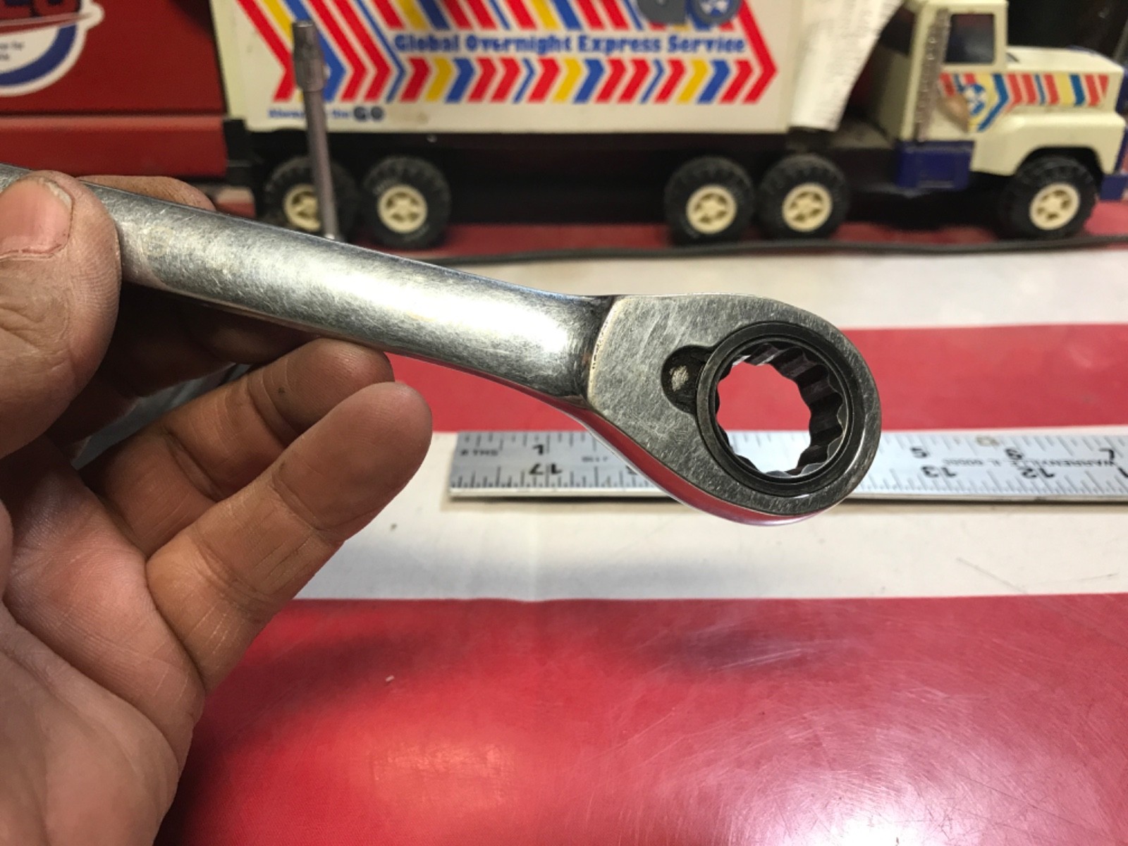 Blue point tools wrench ratcheting 18mm BOERM18 22