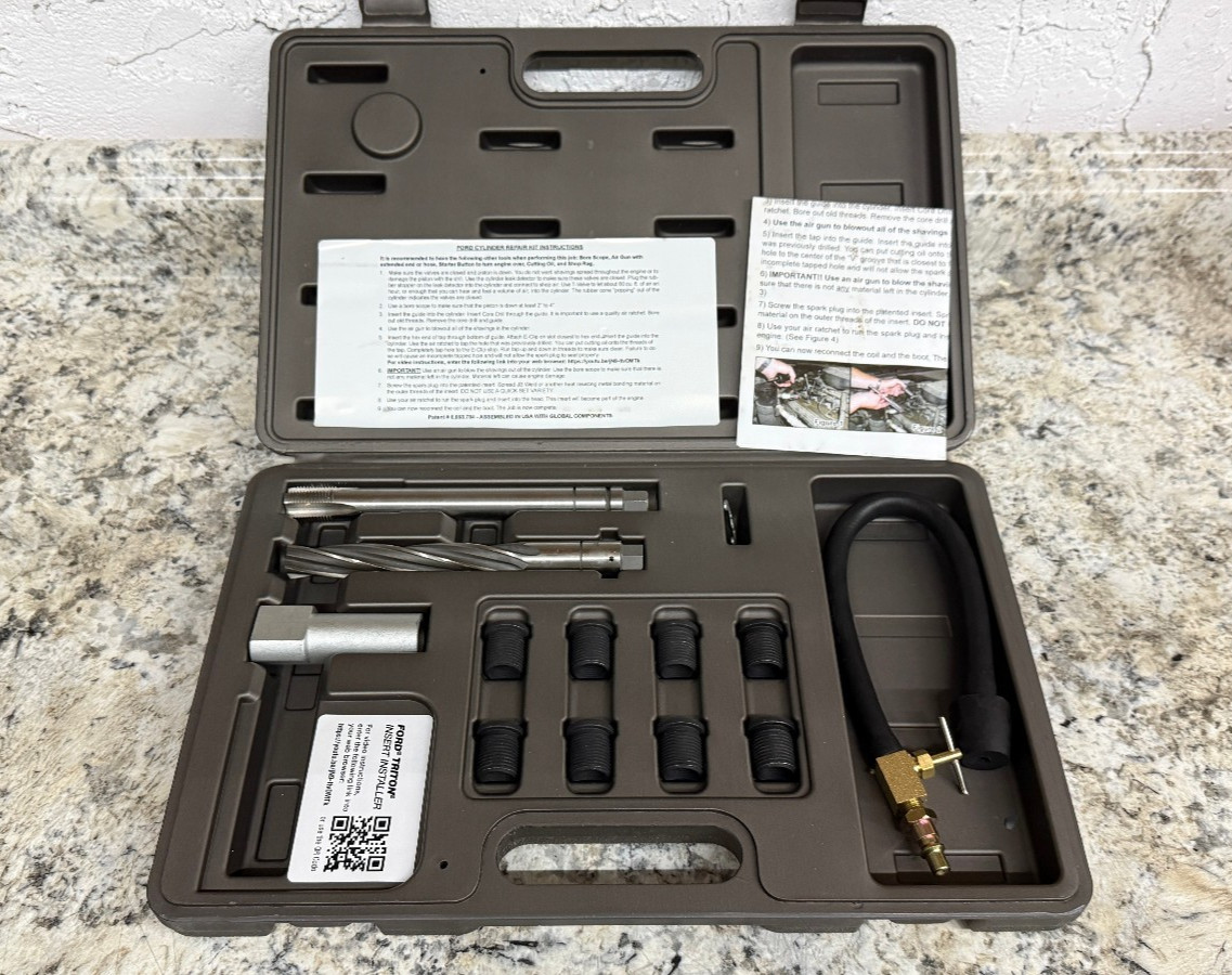 NEW Matco Tools FTS389 Ford Triton 2 Valve Spark Plug Thread Repair Insert Kit