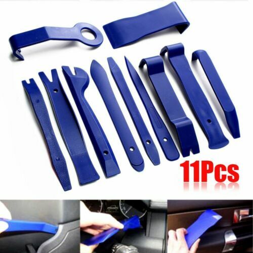 11X Kit Para Abrir Autos Panel De La Puerta Del Coche Quitar Radio herramienta