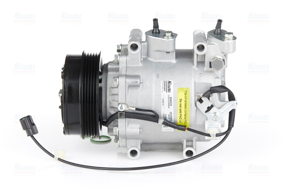 Nissens Aircon Compressor 890035 for HONDA FIT (2008) 1.5 IVTEC etc