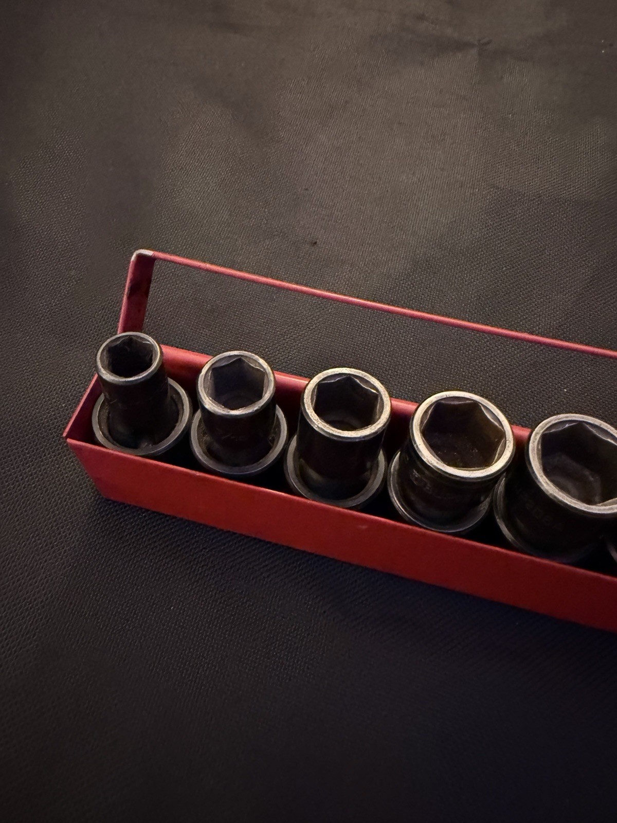 Matco 7 Piece 3/8” Impact Swivel Socket Set In Tray – 3/8 -3/4 -BUP126A-BUP246A