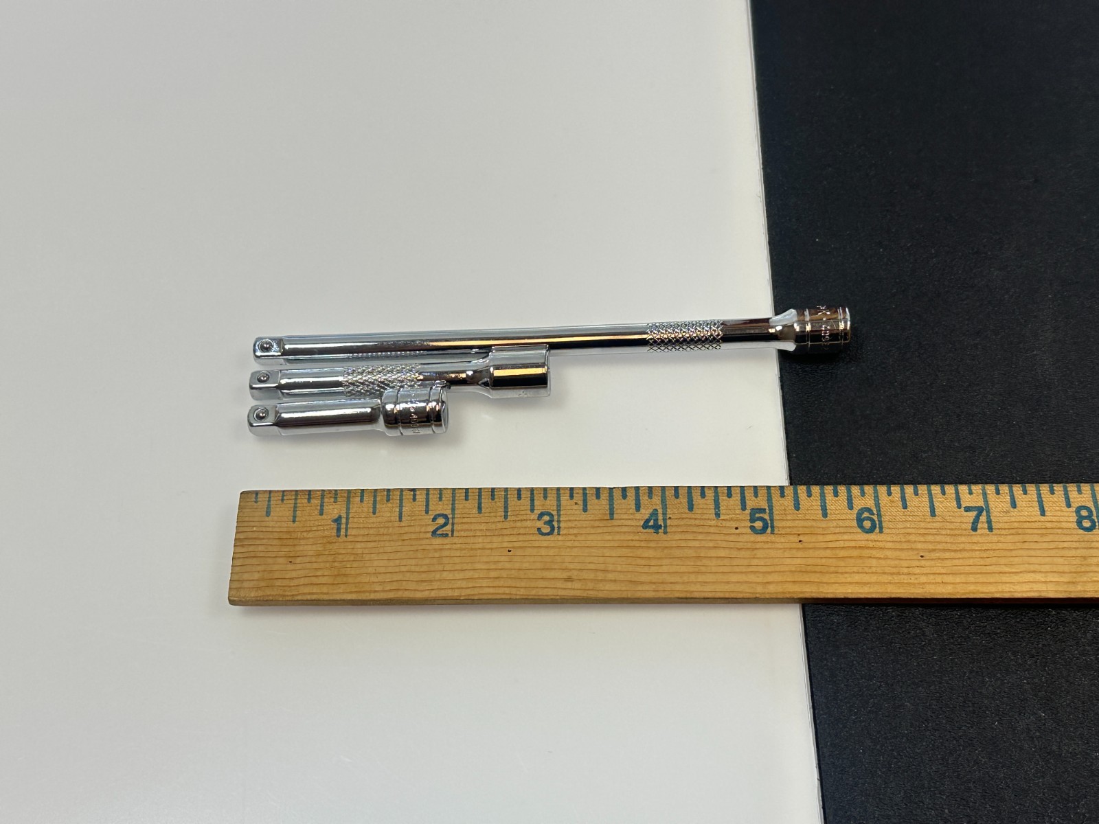 🇺🇸NEW SK Tools USA 3pc 1/4” Drive Knurled Extension Set Lot, 6in., 3in., 2in.