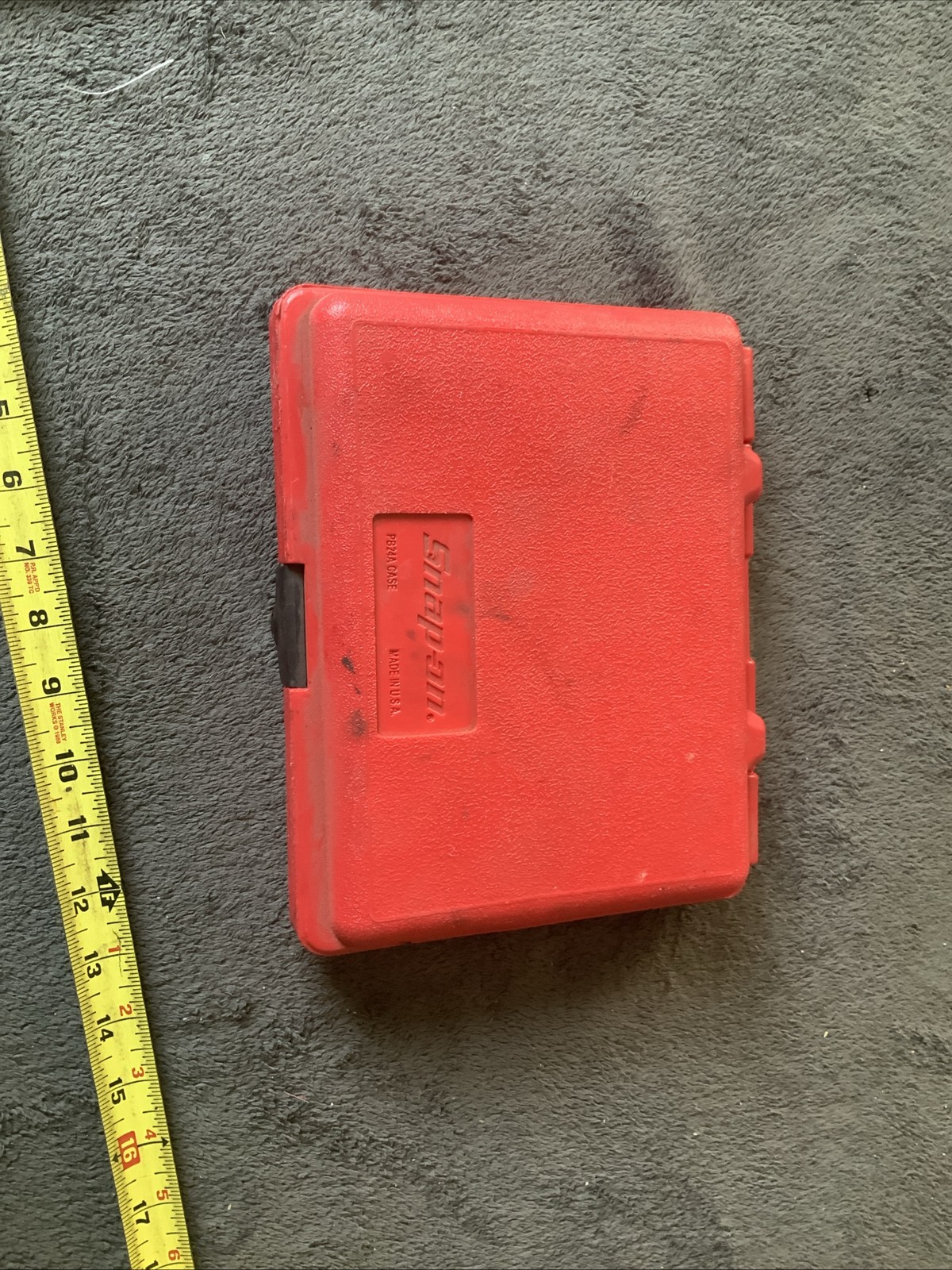 Snap On 1/4” Drive Ratchet, Driver, Breaker Bar, Extensions, In Case….see Pics..
