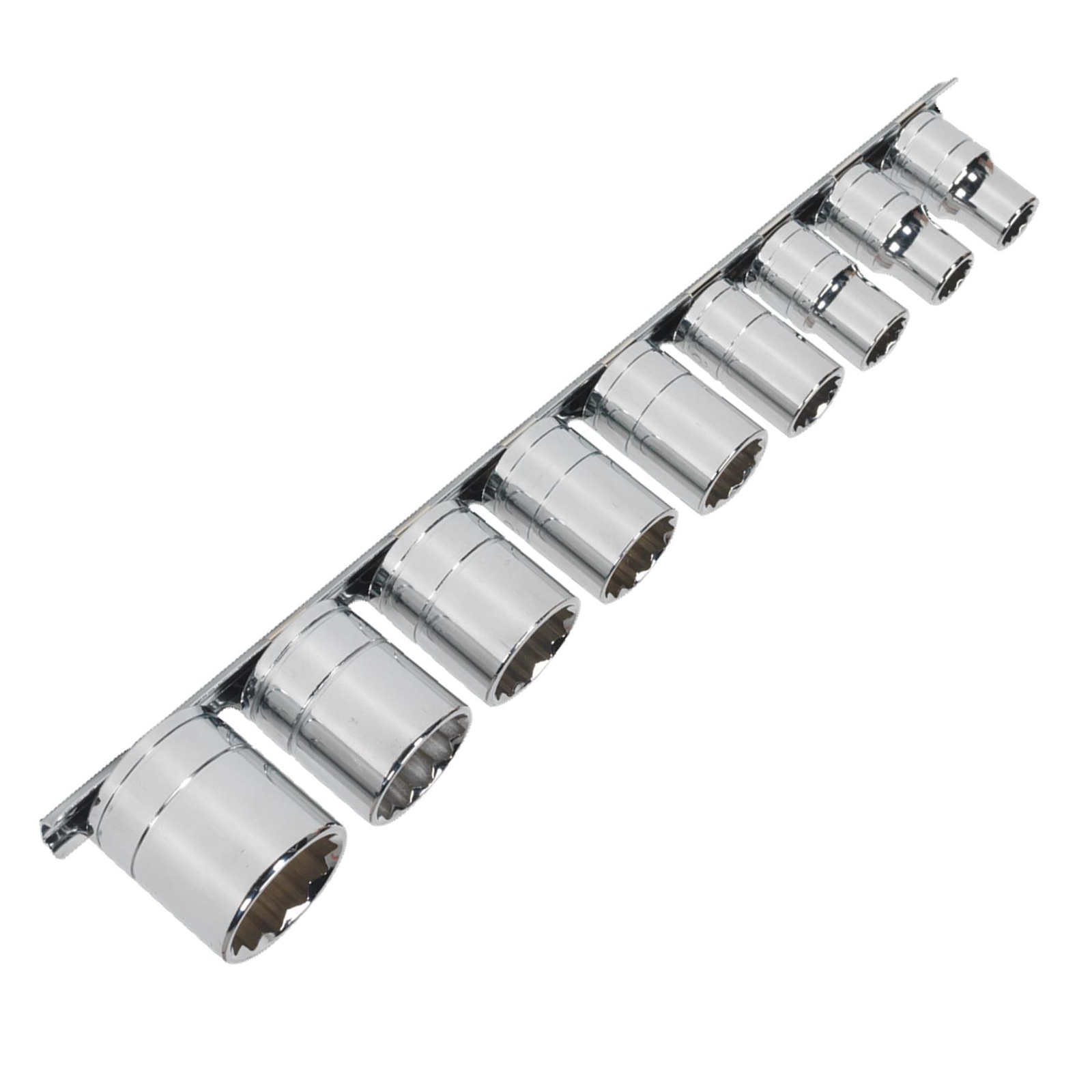 Sealey Socket Set 9pc 1/2″Sq Drive Whitworth