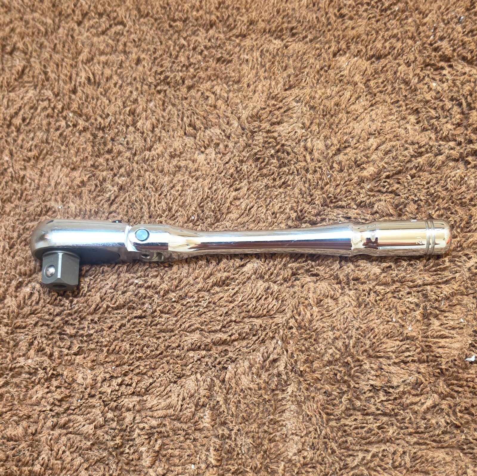 KTC Nepros NBRC 390 F Compact Flex Ratchet Handle 3/8 Inch Drive