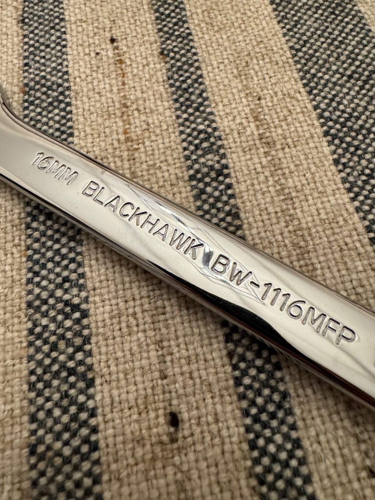 Blackhawk Proto BW-1116MFP 16mm Combination Wrench 12pt Full Polish USA NOS
