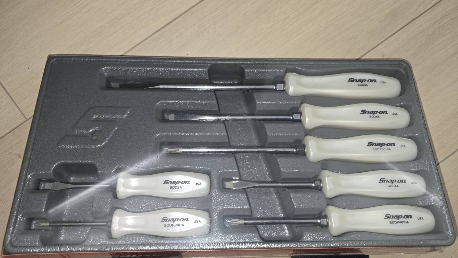 7 Piece Combination Screwdriver Set Snap On Tools SDDX70APW