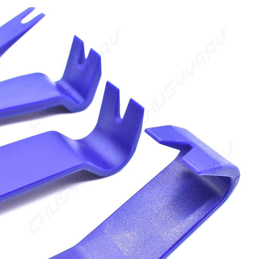 11PCS Trim Removal Pry Bar Tool For Car Window Panel Door Interior Clip Plastic