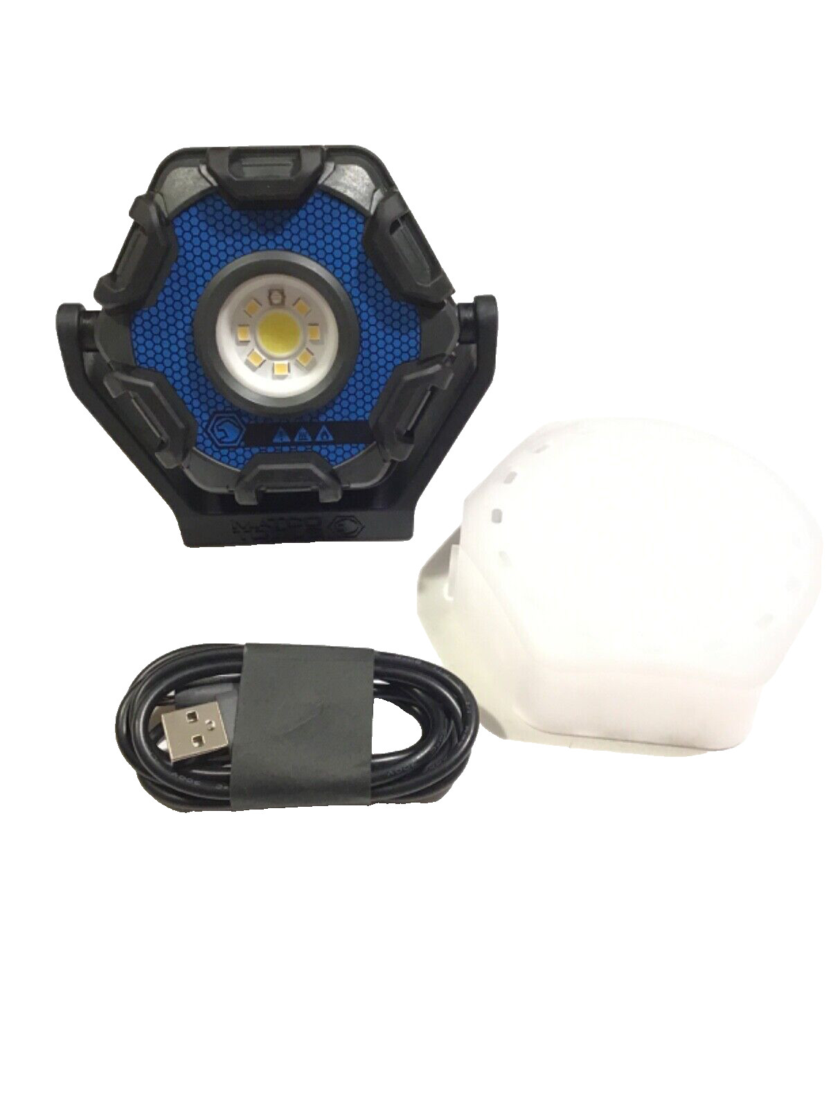 Matco Tools MWLMFLBL2 1000 Lumens RARE BLUE Cordless Snap Pivot Flood Light W/UV