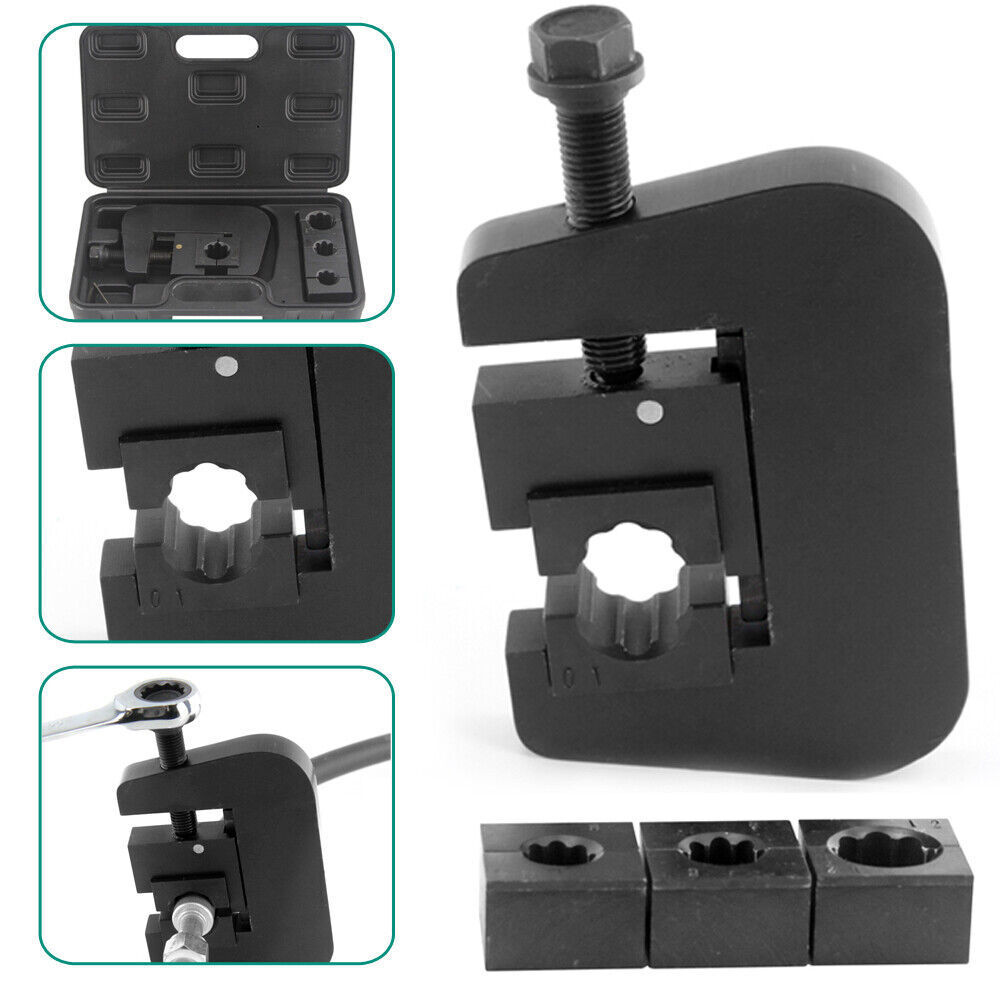 Fs-7843B Manual A/C Hose Crimper Kit Hand Hydraulic Hose Repair Crimping Tool