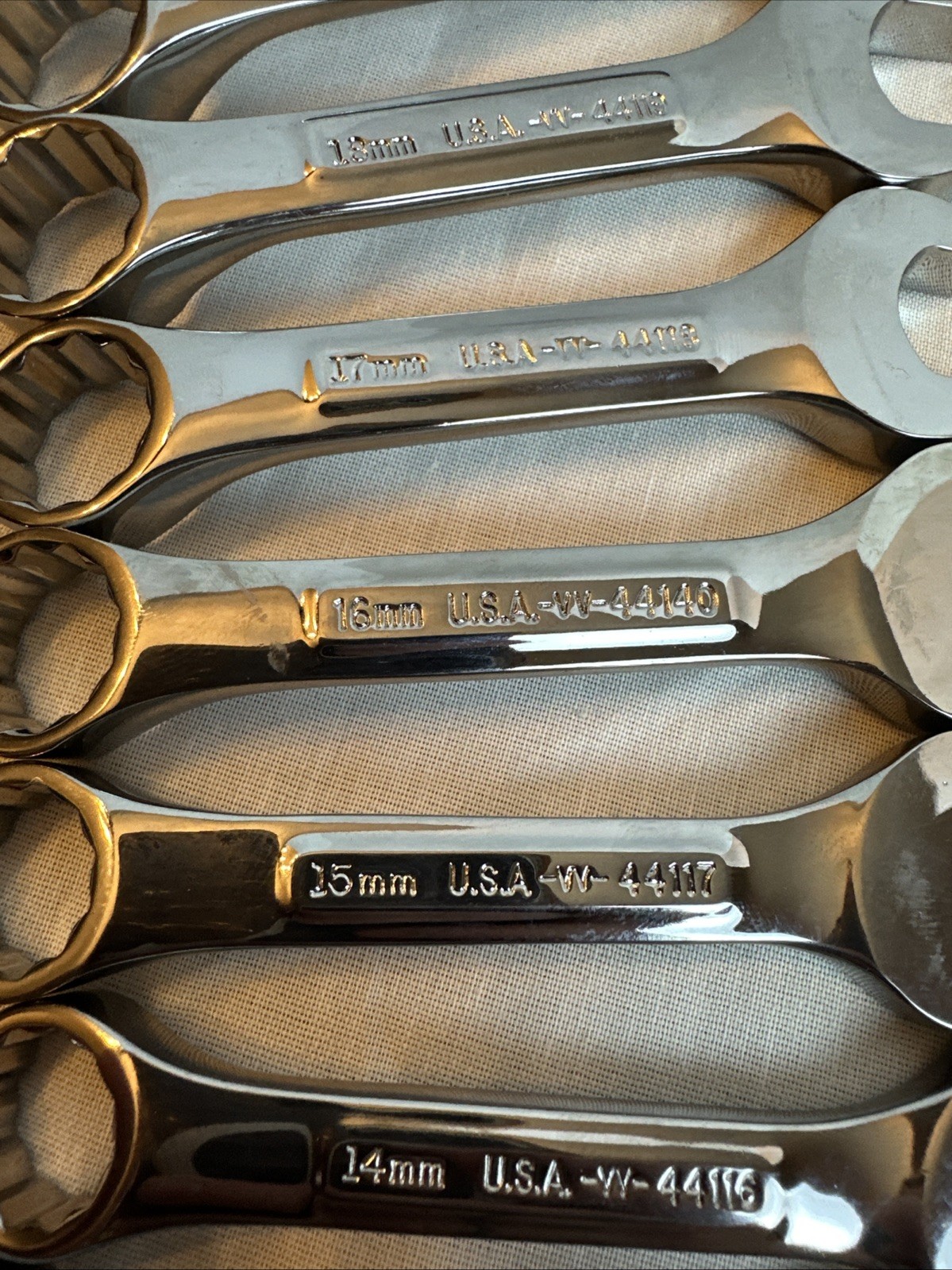 Sears Craftsman Professional Stubby USA Wrench Set 20 Piece Metric NOS Rare HTF