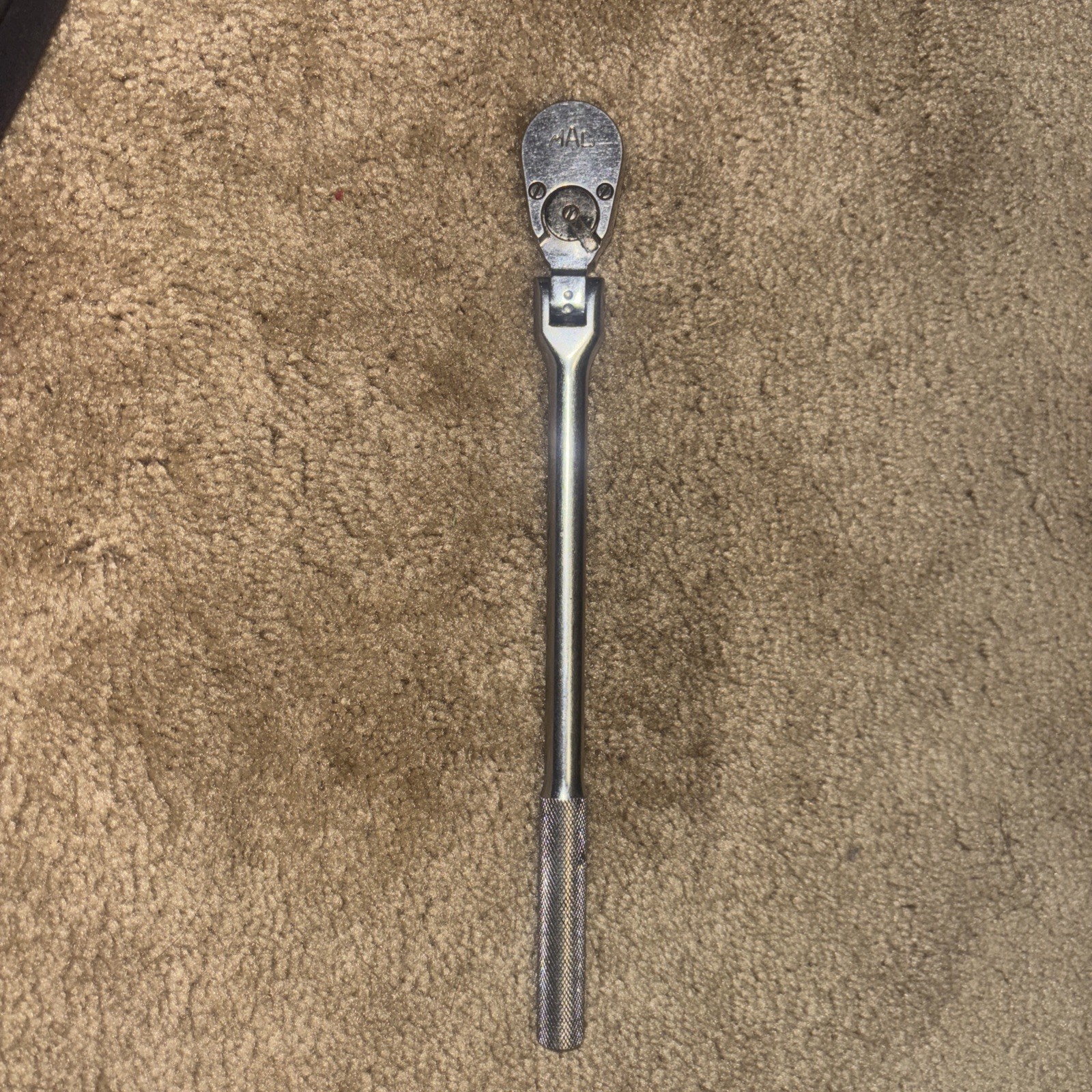 MAC TOOLS 3/8 DRIVE 10-3/4 INCHES LONG FLEX- HEAD RATCHET XR11F