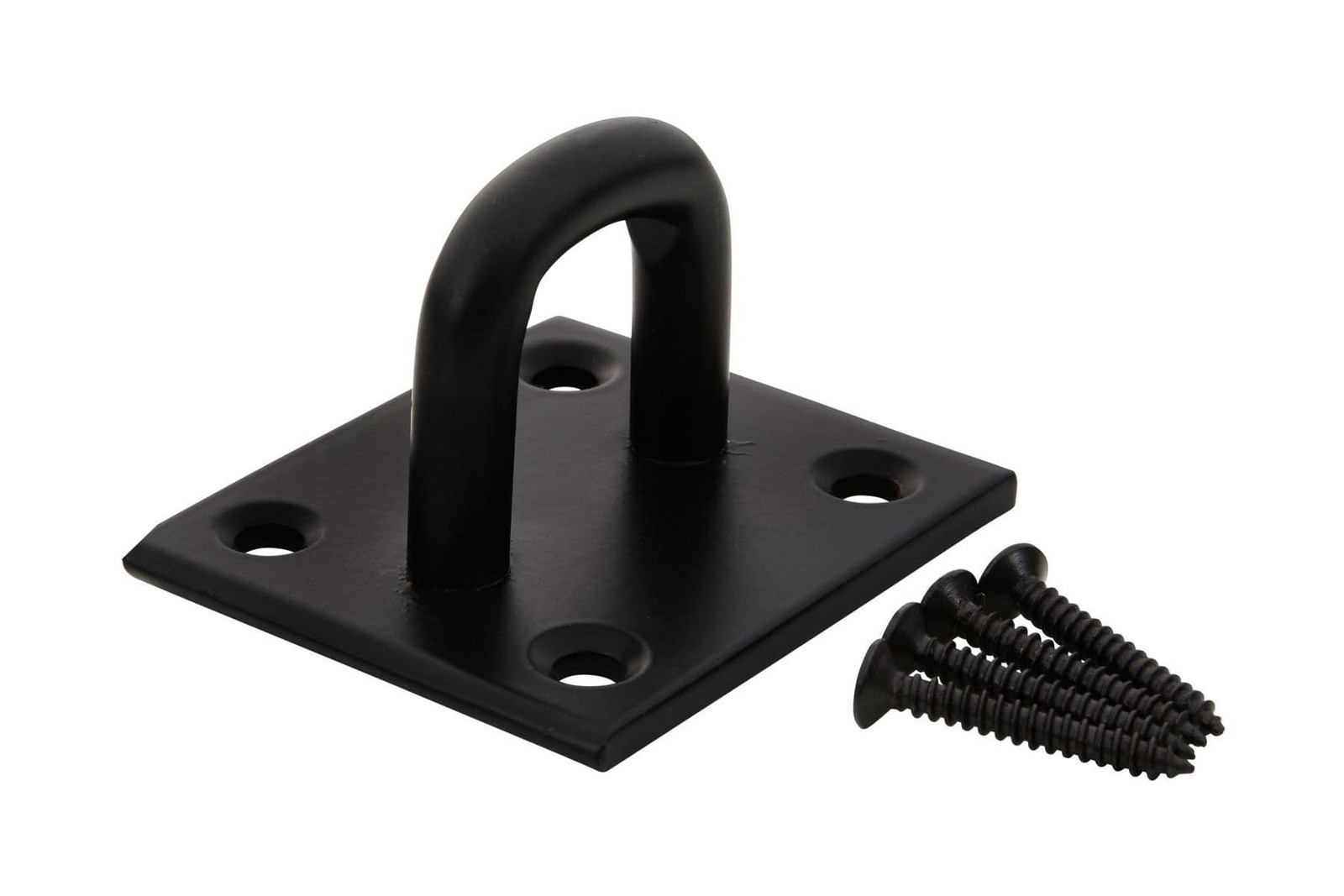 Blue Spot 78065 Black Powder Coated Staple On Plate Heavy Duty 55 X 65mm
