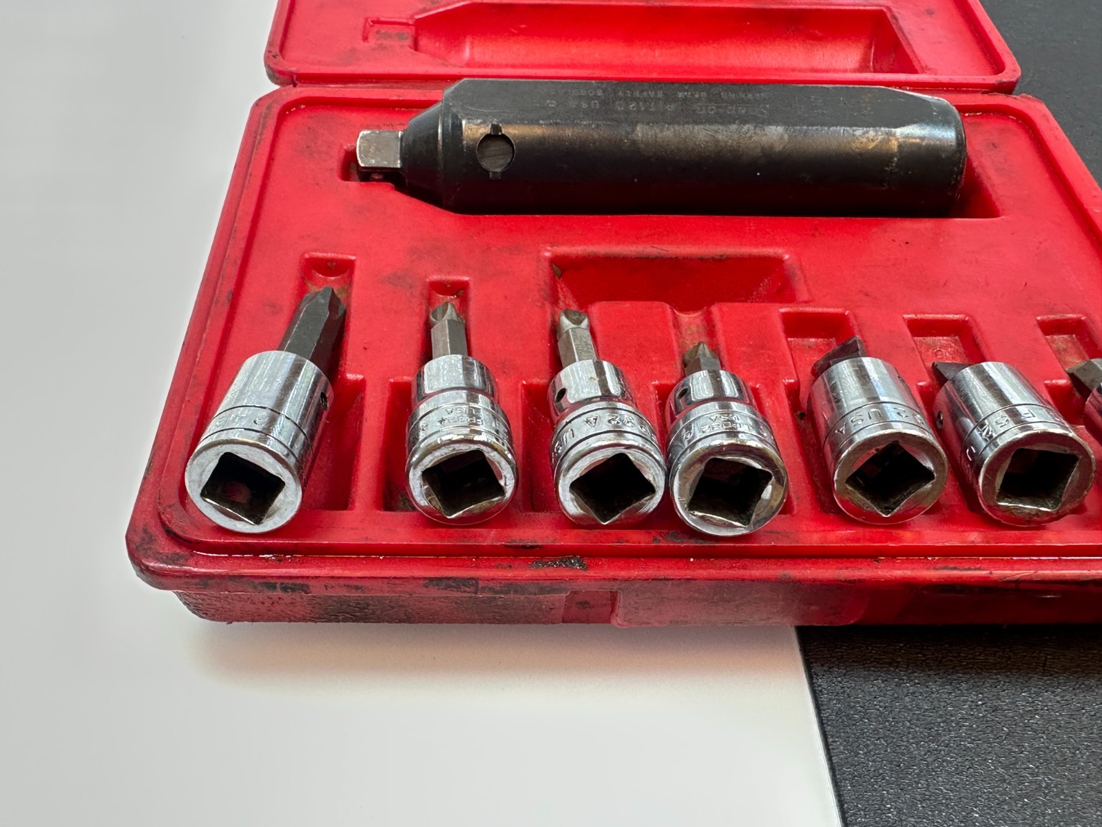 🇺🇸 Snap On Tools USA 208EPIT 8pc 3/8″ Drive Hand Impact Driver Set w/ Case