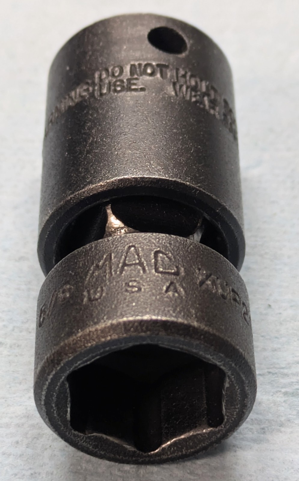 Mac Tools Swivel Socket Set -3/8 Drive-6 Piece-Made In USA -XUP- See Description