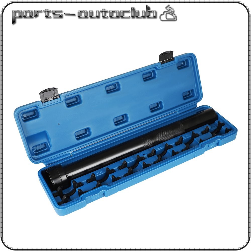 Inner Tie Rod Removal Tool Kit Mechanic Tool Set with 12 Crowfoot Adapters