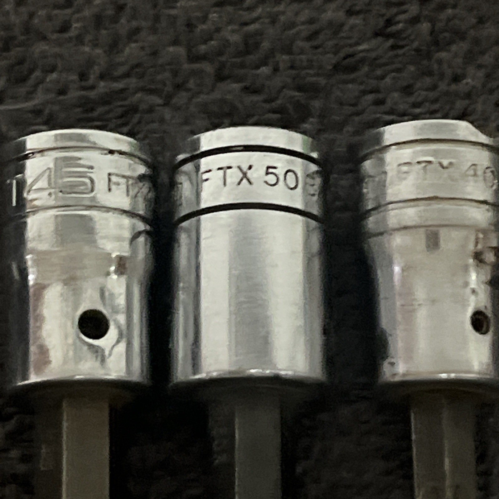 Snap On Tools Torx Bits TT 20B TT 25B FTX40A FTX45A FTX50B