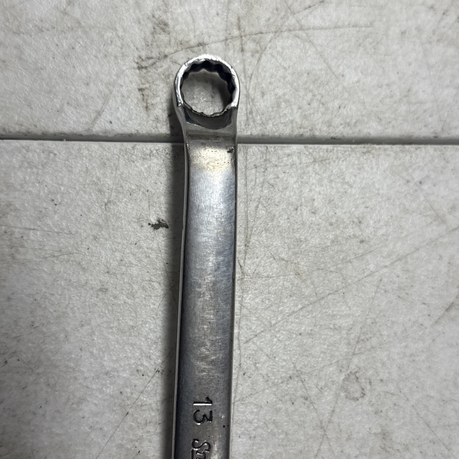 Snap-on XBM1315 13mm x 15mm 12 Point Offset Double Box End Wrench USA BIN