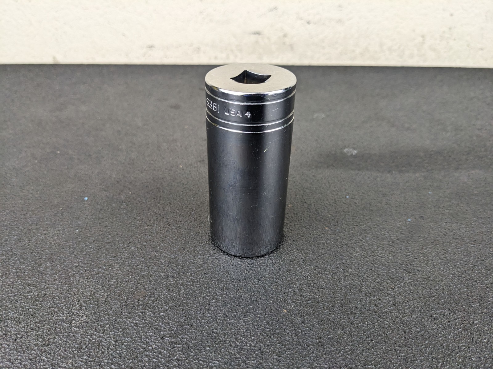 #bo296 Snap-on Tools NEW SAE 1-1/8″ Deep 1/2″ Drive 12 Point Socket S361 USA