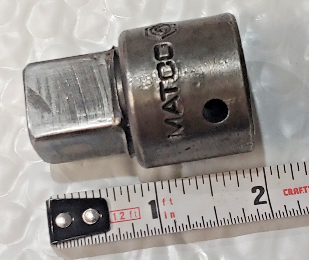 MATCO USA CAP1624 Impact 1/2″ Female Drive To 3/4″ Male Drive Step Up Adapter.