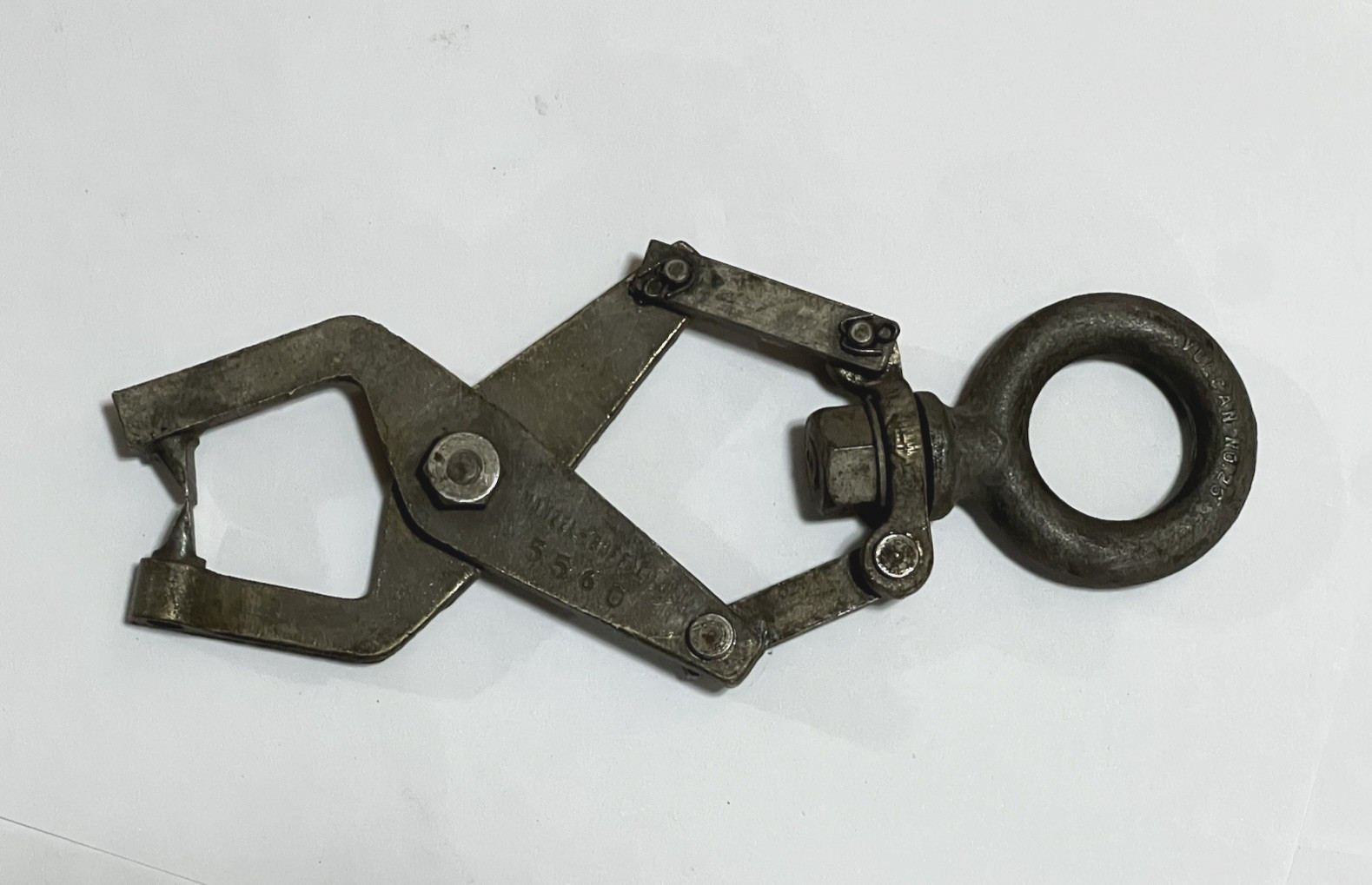Manzel Buffalo 5560 Scissor Type Brass Lifting Remover Puller Tool Ford USA RARE