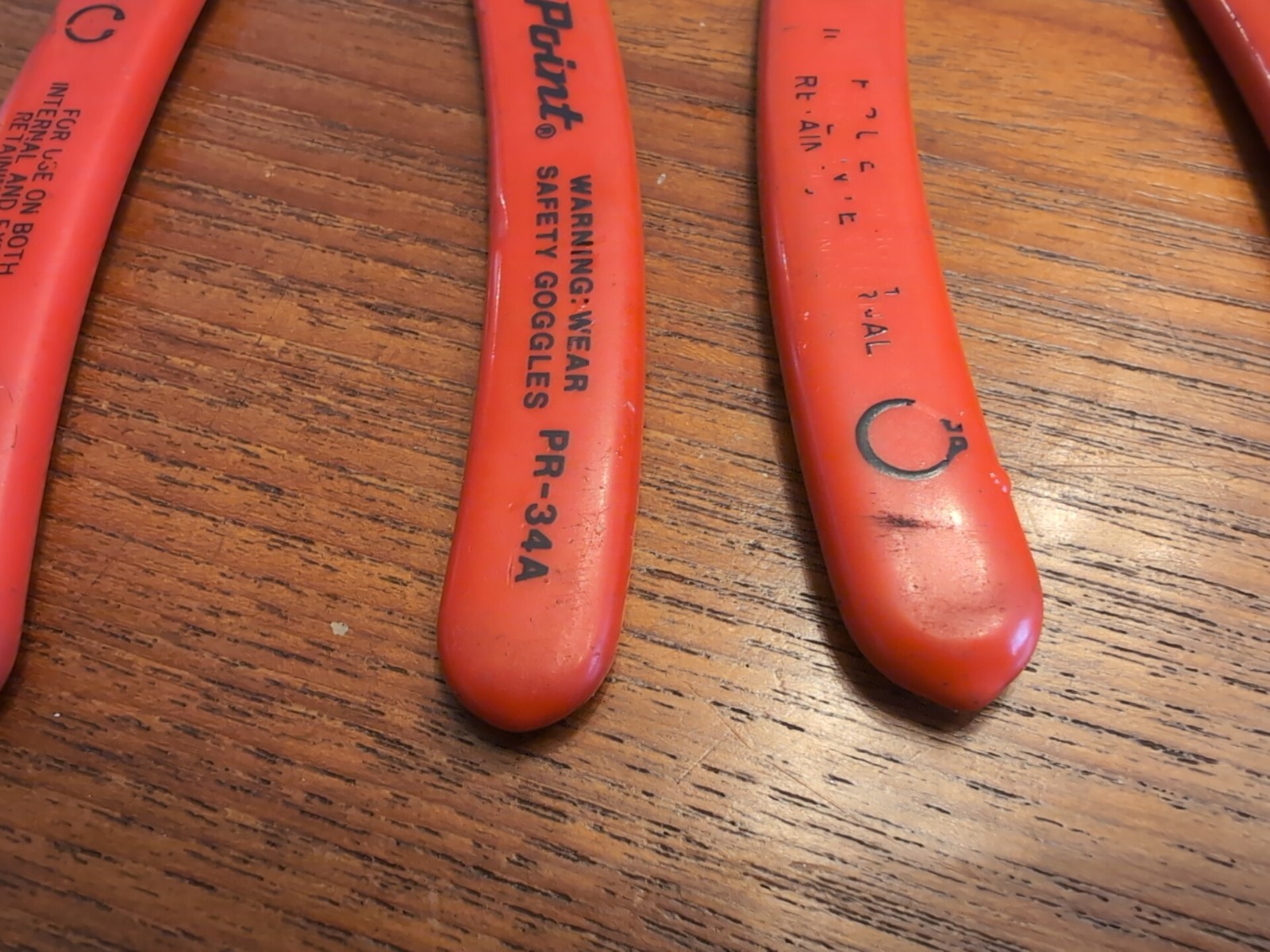 Lot 4x BLUE-POINT SNAP-RING PLIERS PR-34A PR-349A Plus 2 Extras