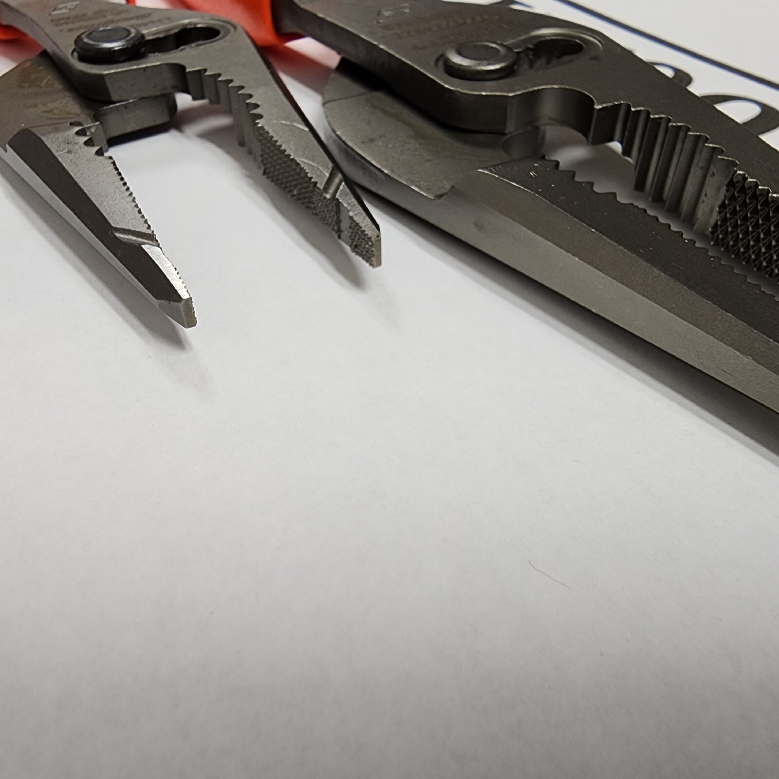 Snap-on Tools USA NEW 2pc ORANGE 7″ & 9″ Long Nose Slip Joint Plier Set LN46ACF