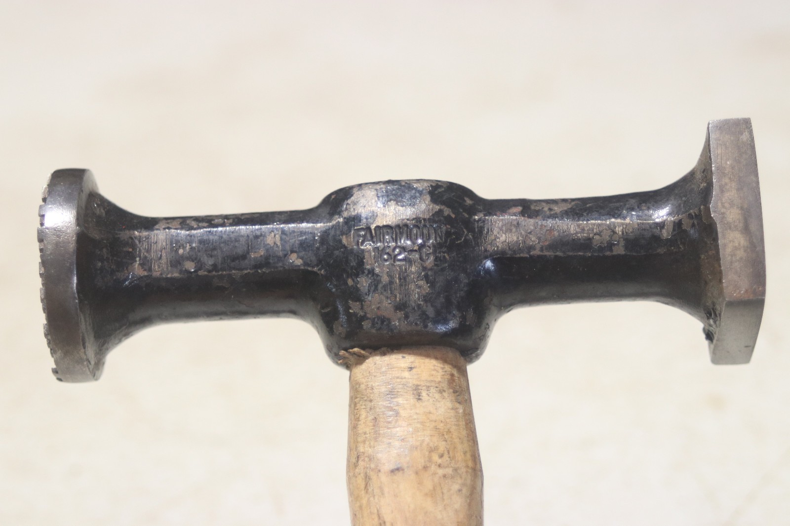 Vintage Fairmount 162-G Round Waffle & Square Face Shrinking Body Hammer
