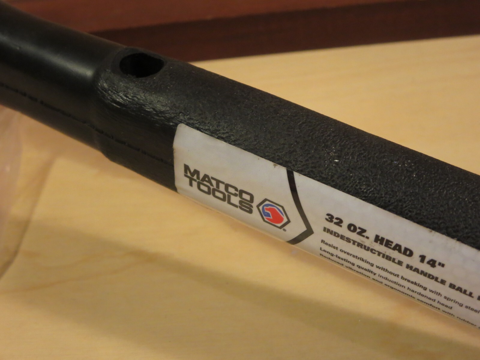Matco 2 Lb. Ball Peen Indestructible Handle 14″ Long 32 OZ. Head MATBP3214 New