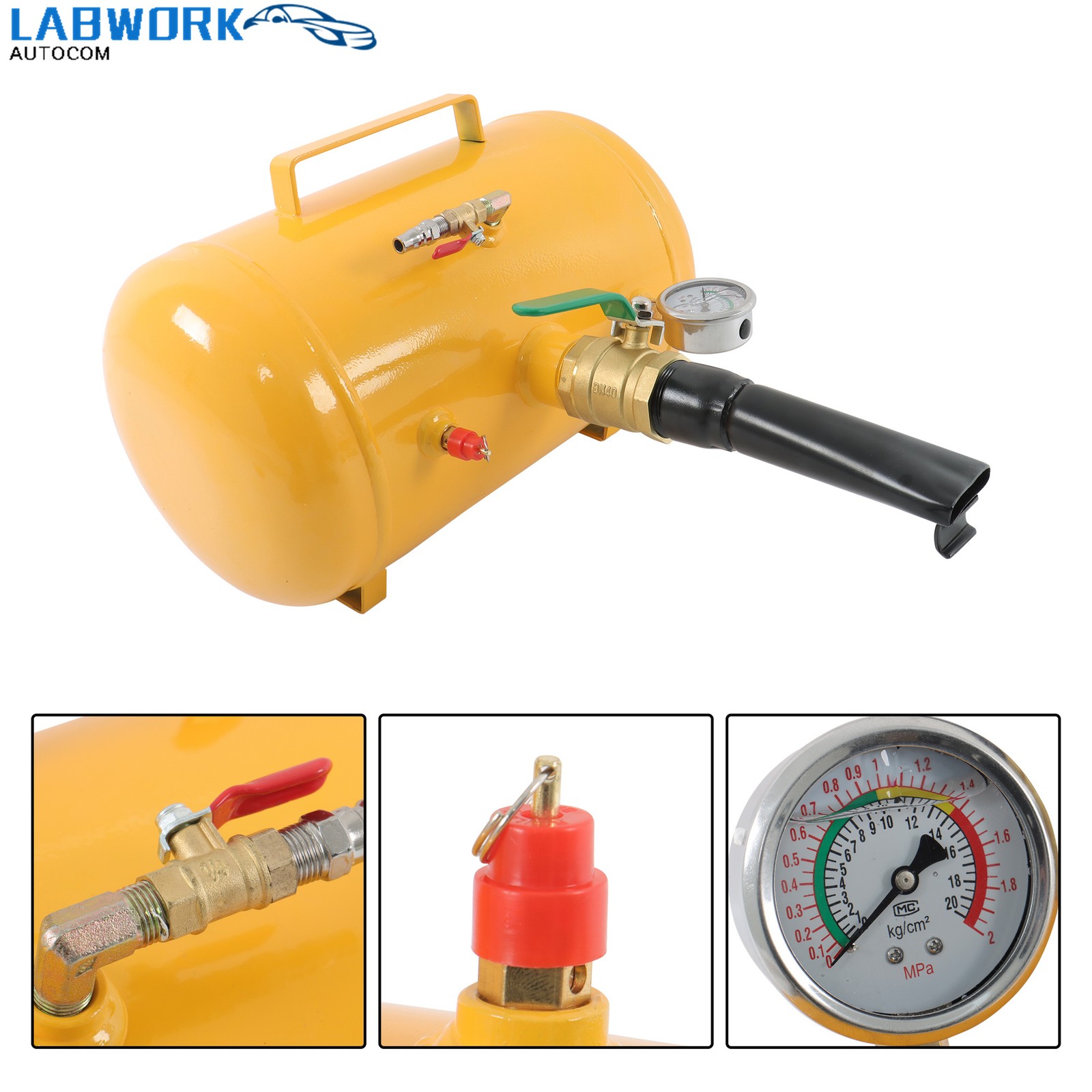 5 Gallon Air Tire Bead Seater Blaster Tool Seating Inflator For Truck ATV 145PSI