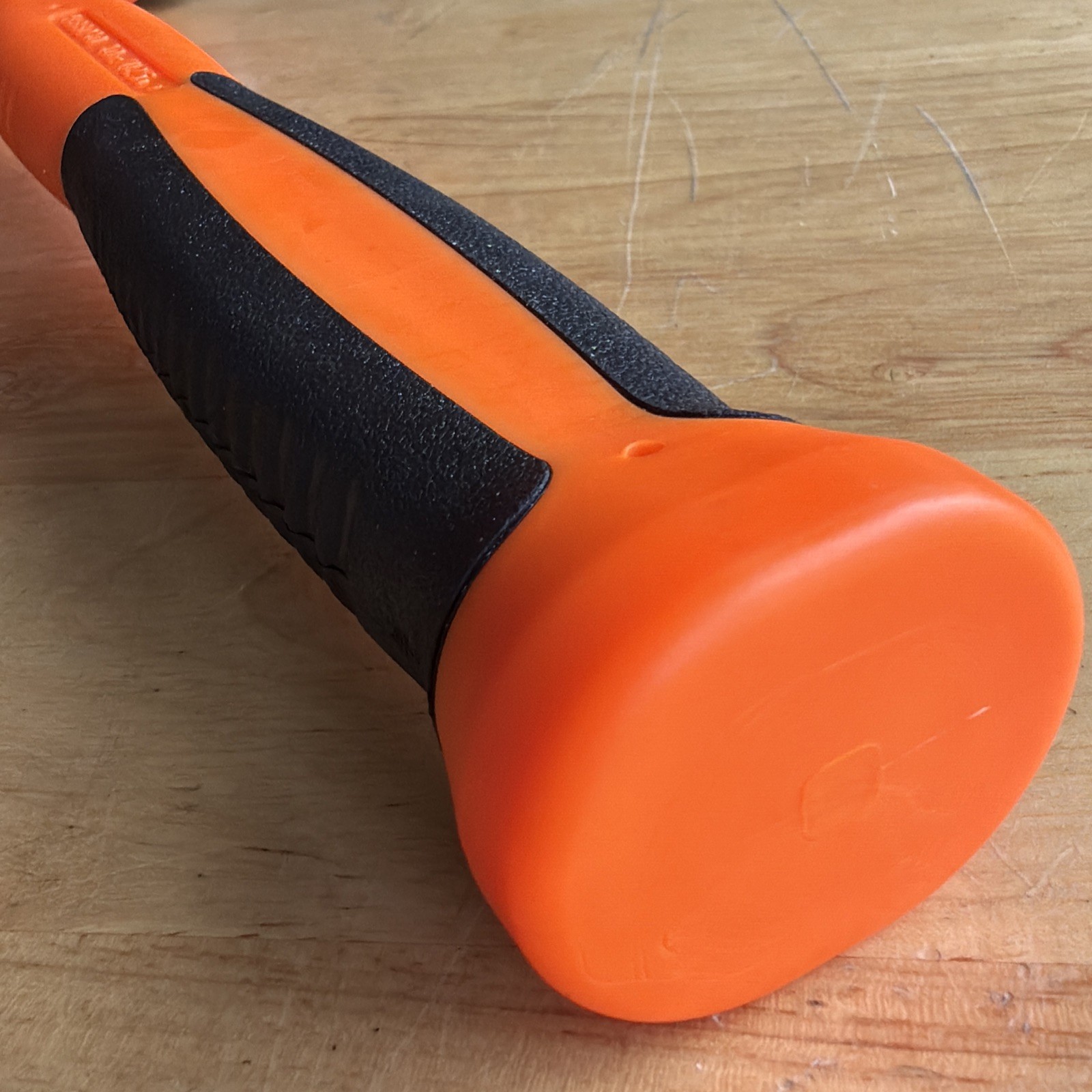 Snap On Tools 40oz Ball Peen Dead Blow Hammer Orange Soft Grip HBBD40 USA NEW