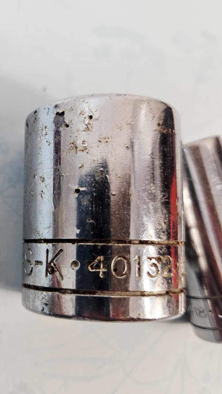 Mixed Lot Of 4 Vintage S-K Sockets Made In USA- 1- 1/2″ and 3 – 3/8″ Drives