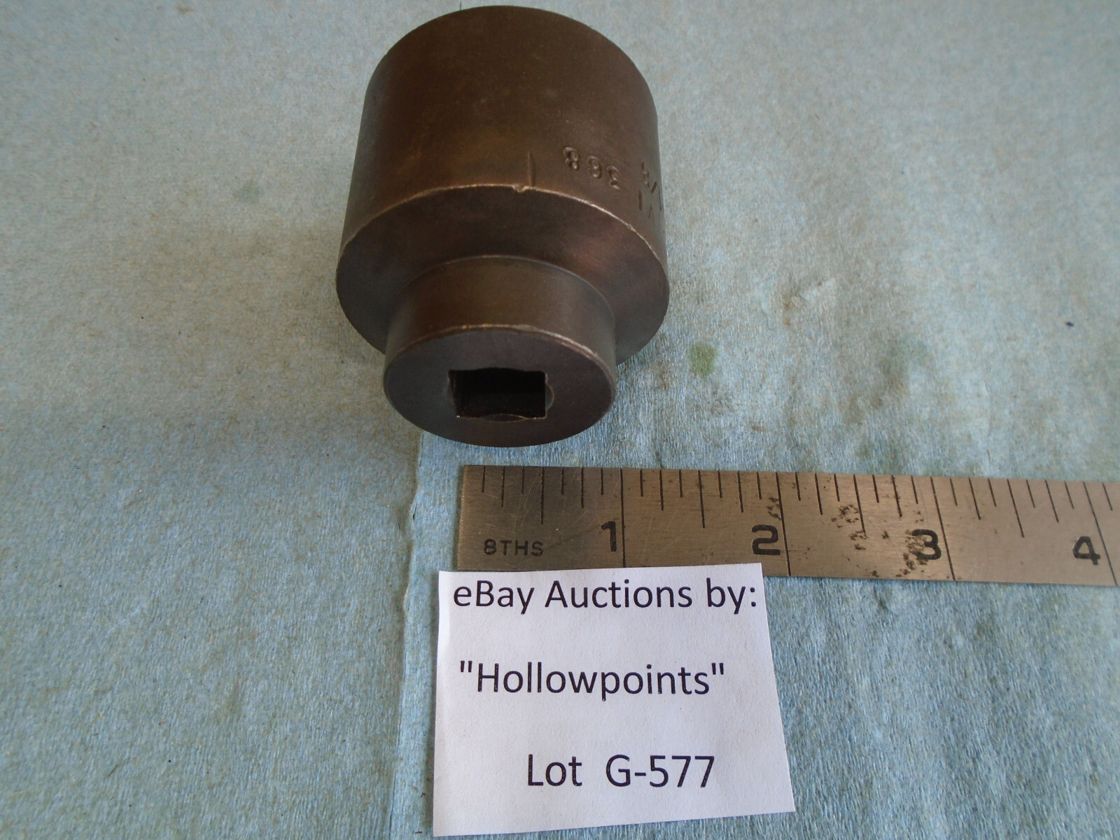 MAC Tools VI368 Impact Socket for Machinery 1/2″ Dr. 1-1/8″ Square 8 Point G577