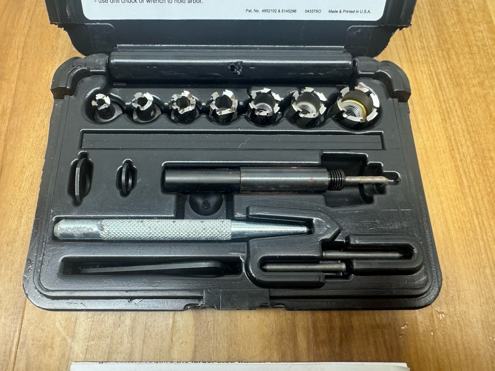 Blue-Point by Snap-on Sheet Metal Hole Cutter Kit # GA219B – Hole Cutter & Arbor