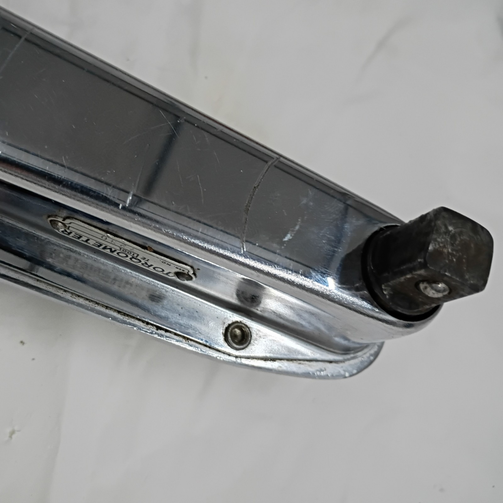 Snap On TE 100L Vintage Torqometer 1/2″ Drive Torque Wrench 0 to 100 f/Lb