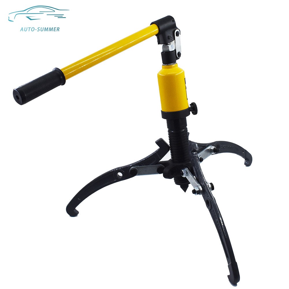 5T Hydraulic Bearing Gear Puller Wheel Hub Puller Separator Garage Tool 3-Jaws