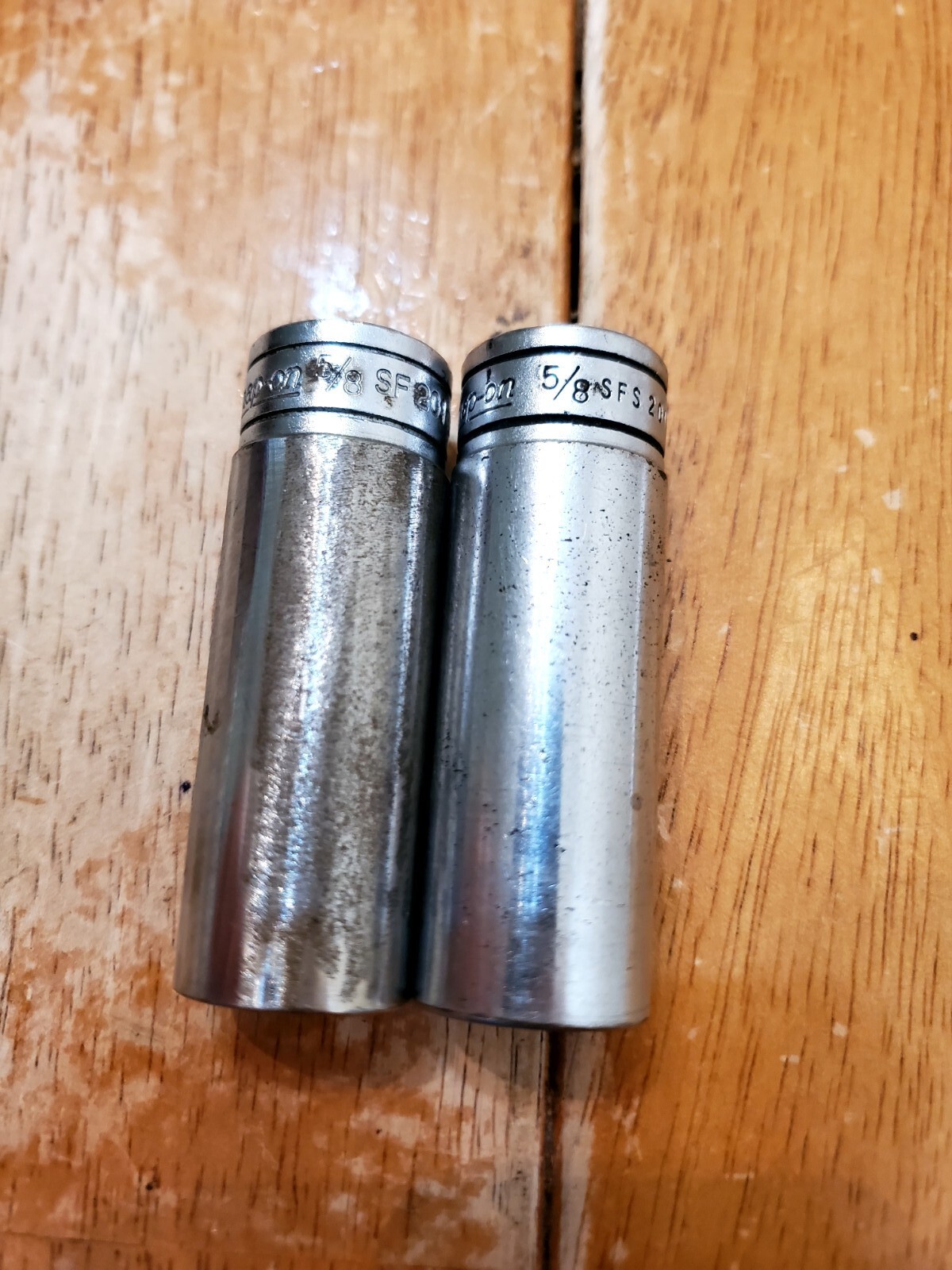 Snap On 3/8 Drive 5/8 6&12PT Deep Sockets Lot Of 2