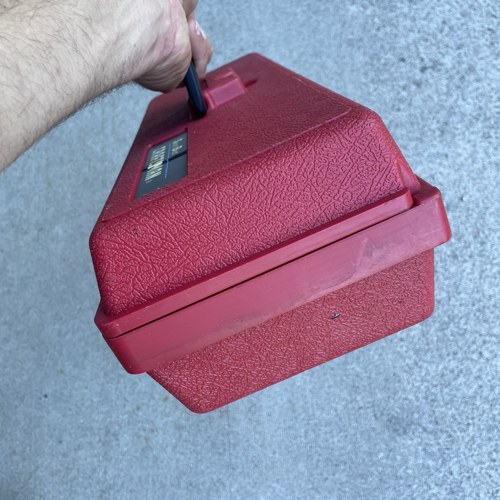 Vintage Sears Best Craftsman USA 18.5″ Red Permanex Tool Box Case