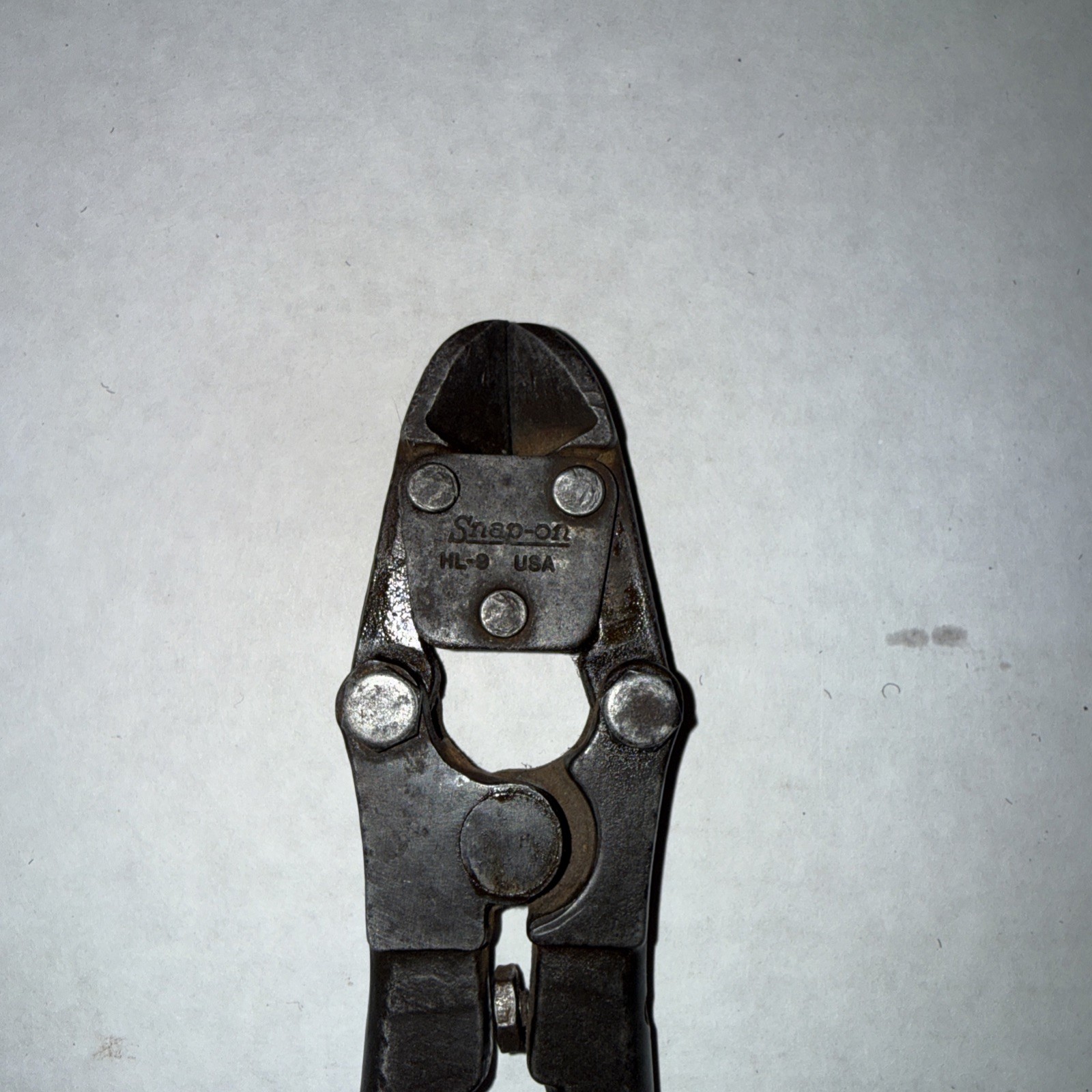 Vtg Snap-On Tools Made in USA HL-9 High Leverage Diagonal Cutters Pliers 9″ !!