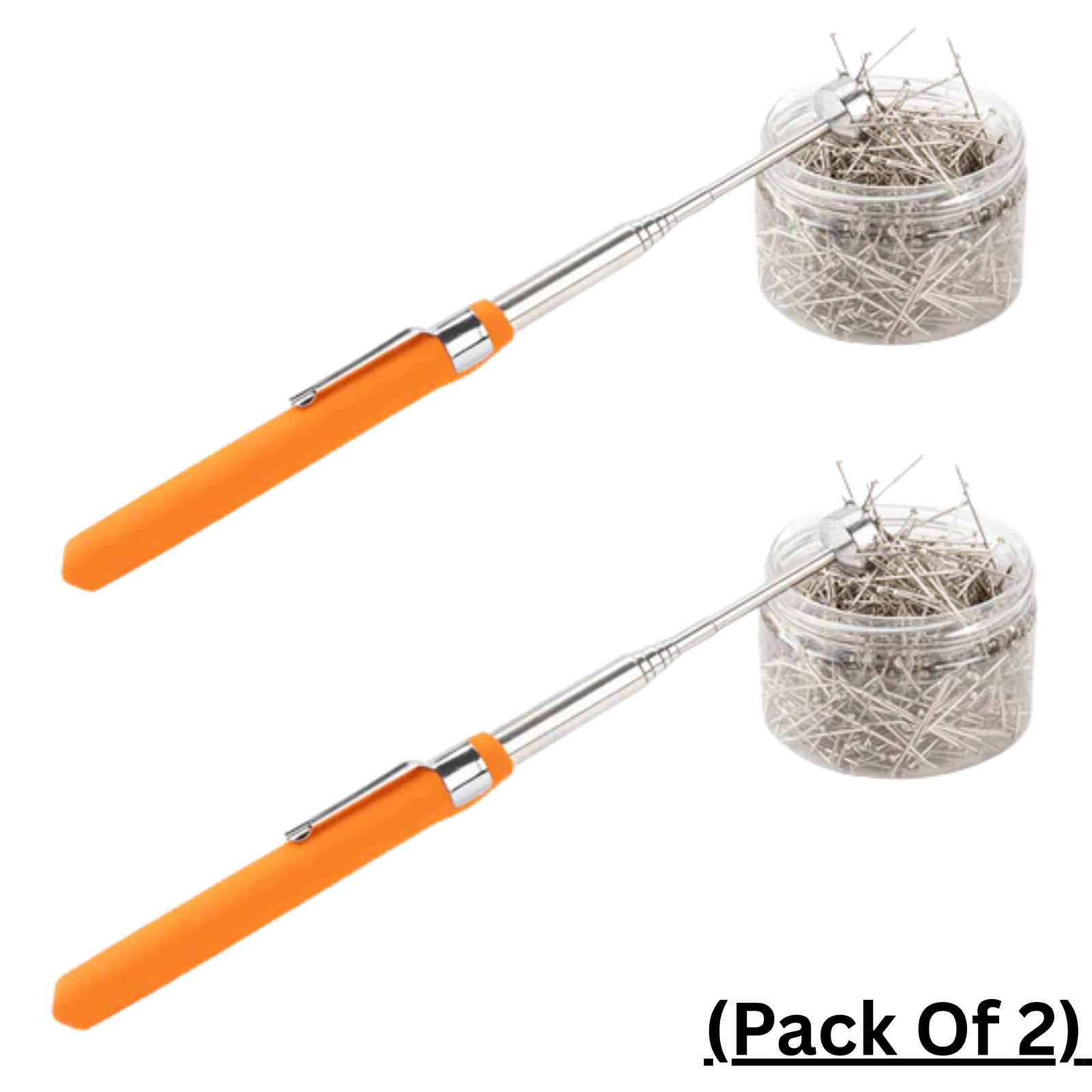 Telescoping Magnetic Pickup Tool Magnet Stick (Pack of 2) – USA