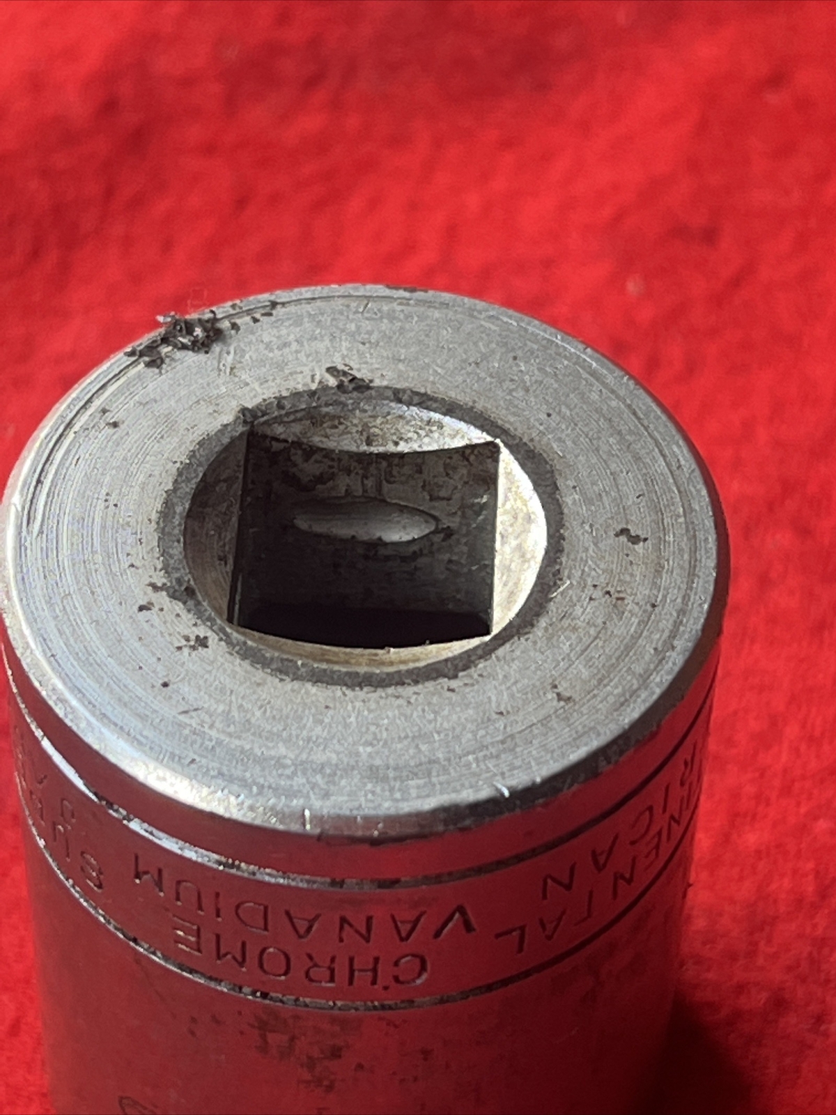 VINTAGE CONTINENTAL AMERICAN SOCKET, 1-1/8″, 1/2″ DRIVE, 12 POINT – JAPAN (t80)