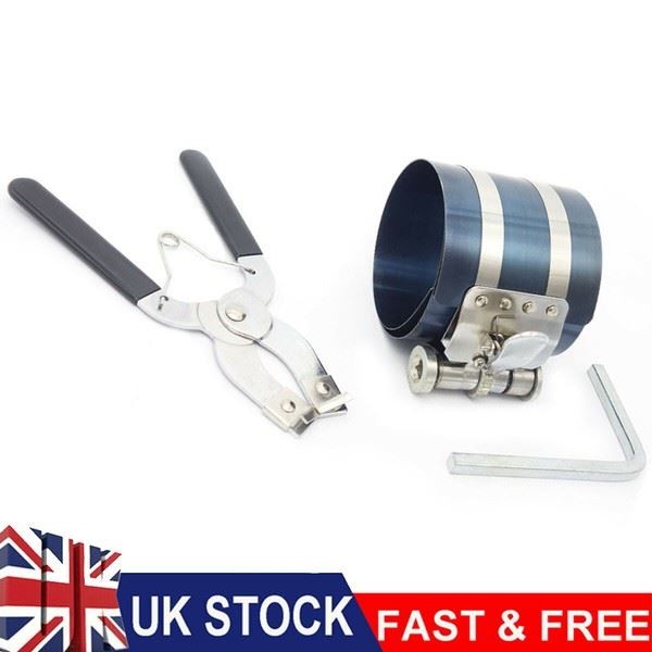 53-175mm QUICK RELEAS ENGINE PISTON RING COMPRESSOR ADJUSTABLE RATCHRT TYPE