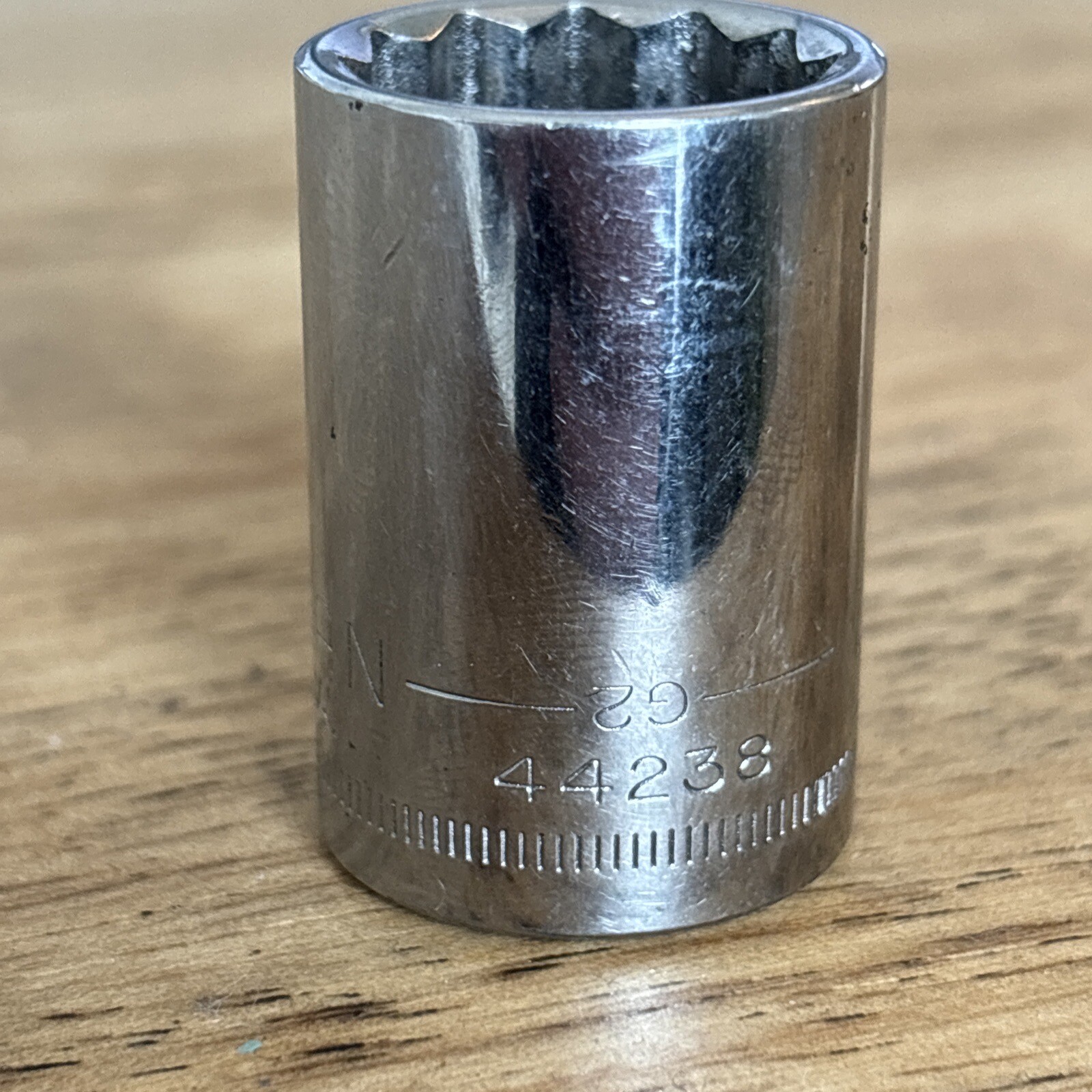 Craftsman USA 19mm Shallow Socket 1/2″ Drive 12 Point Inverted G2 44238 USA