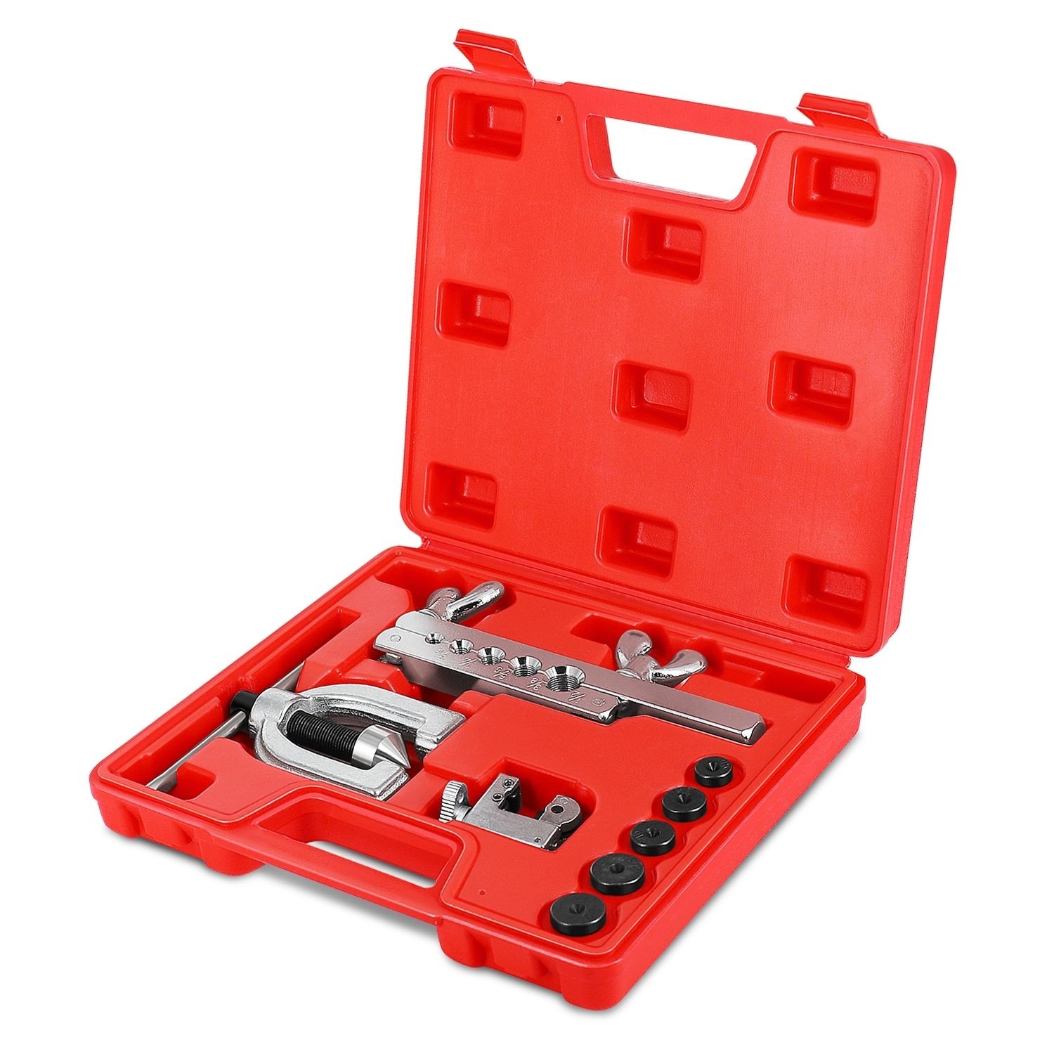 Double Flaring Copper Aluminum Soft Steel Brake Line & Brass Tubing Tool Kit