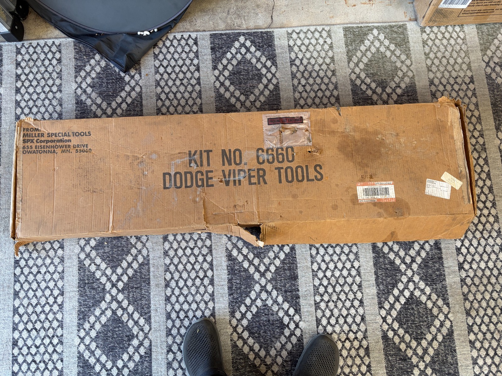 NOS CHRYSLER DODGE VIPER MILLER ESSENTIAL TOOLS KIT 6660 OEM RARE